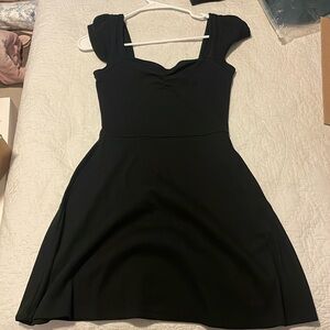 black dress